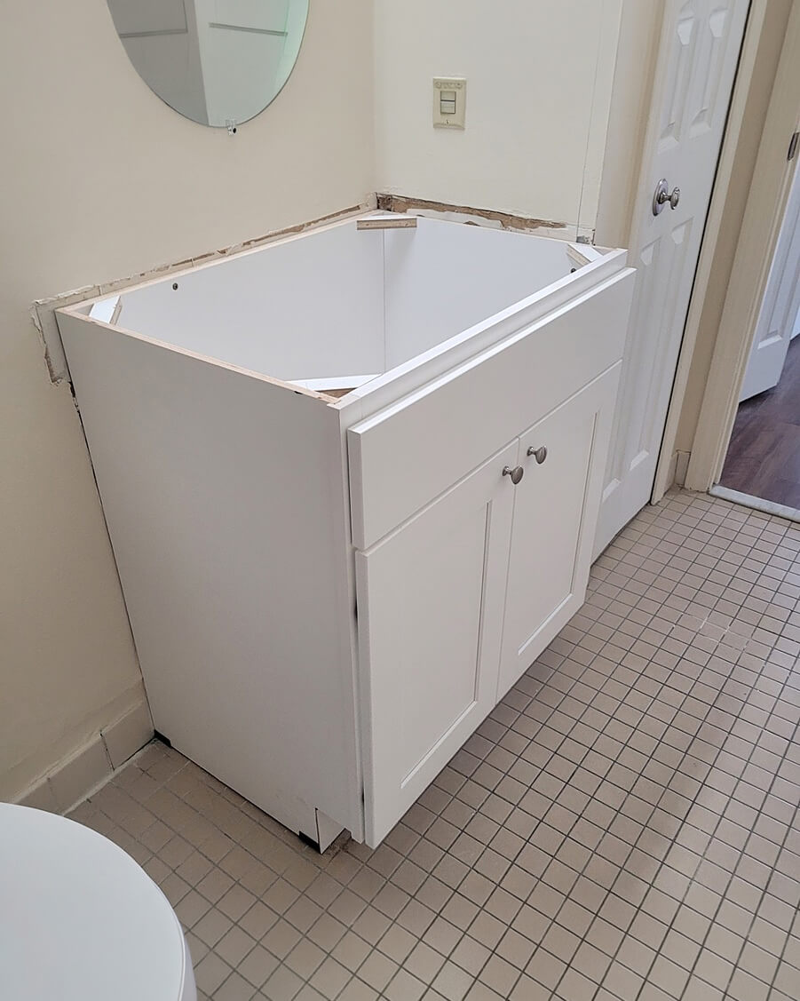 Build — Kitchen Renovation with Caledonia Granite Countertops | Lawrence, MA