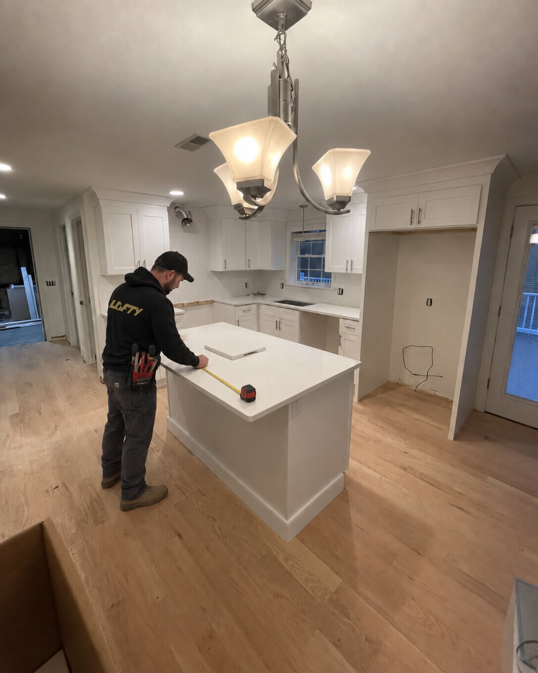Build — Kitchen & Hardwood Floor Renovation | Auburn, MA