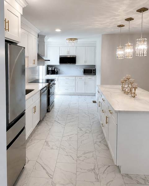 Finish — Kitchen Renovation with Layout Modification | Brockton, MA