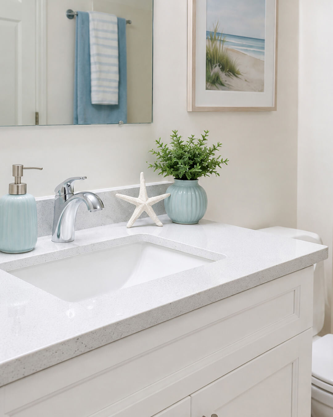 Finish — $10K Kitchen & Vanity Cabinet Refresh | Boston, MA