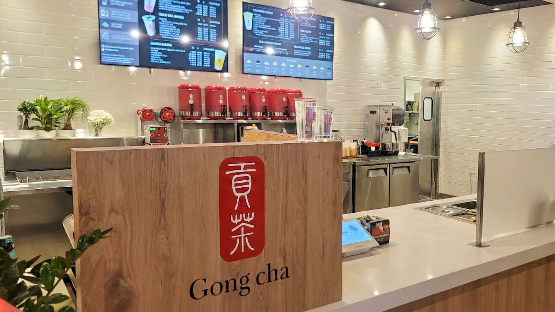 Finish — Gong cha Bubble Tea Shop Construction – Providence, Rhode Island