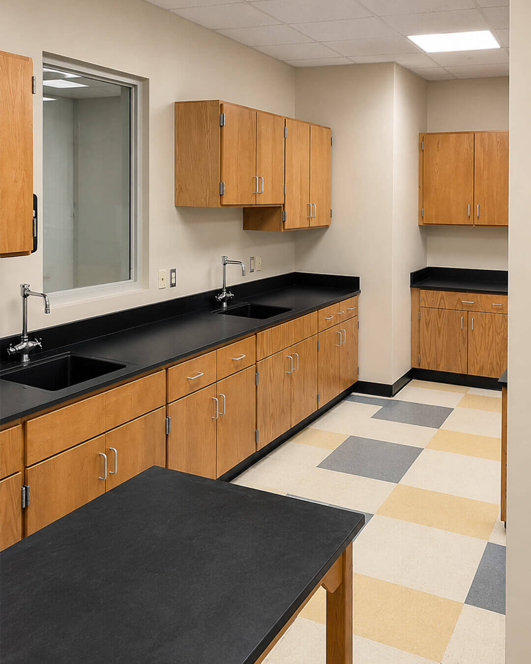 Finish — School Cabinetry & Countertop Restoration | Dedham, MA