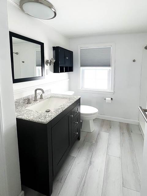 Finish — Basement Bathroom Renovation | Brockton, MA