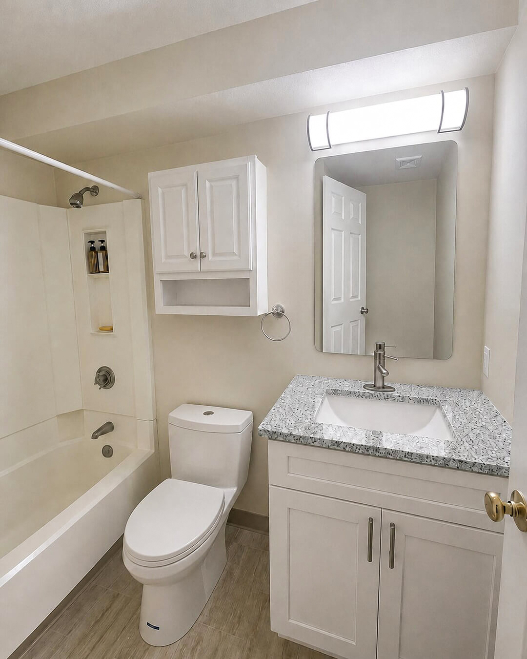 Finish — Kitchen Renovation with Valle Nevado Granite Countertops | Canton, MA