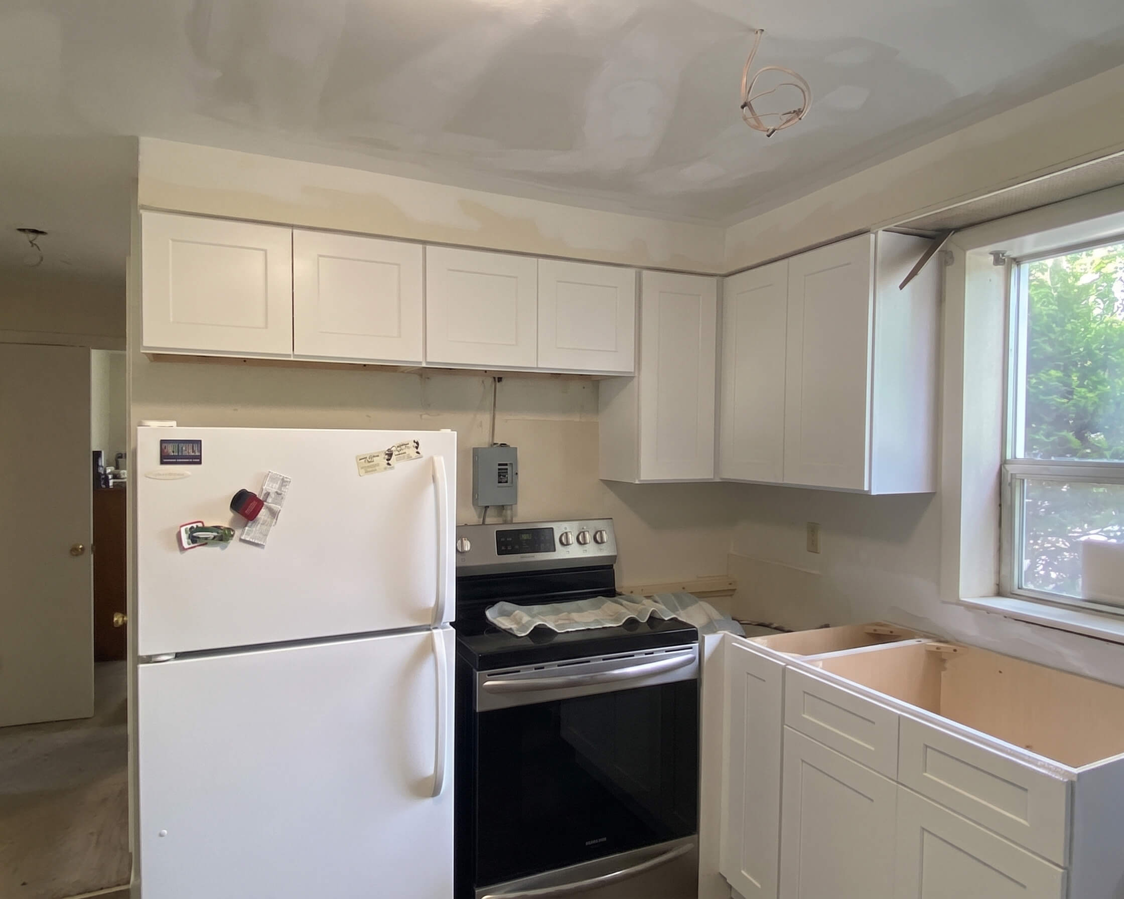 Build — Kitchen Renovation with Shaker Cabinets | Lincoln, RI