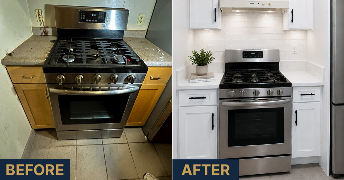 Finish — Kitchen & Bathroom Refresh with Closet Upgrades | Cambridge, MA